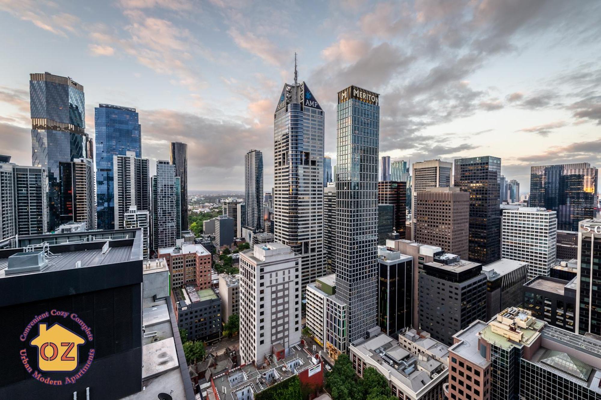 Aussie Escape Apartments-Skyline Collins Tower Melbourne Exteriér fotografie